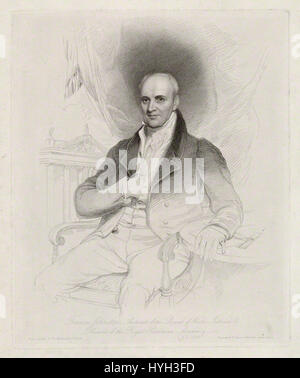 Francis Johnston par Henry Meyer 1823 Banque D'Images