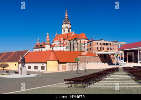 Sanctuaire de Sainte Marie de Marija Bistrica, le croate le plus connu sanctuaire de St Mary, à 40 km de la capitale de la Croatie Zagreb, a été le lieu central o Banque D'Images