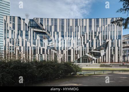 Düsseldorf, Kö-Bogen von Bauten, Daniel Liebeskind Banque D'Images