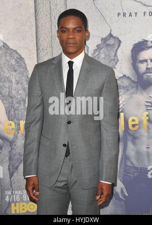 Jovan Adepo à arrivés pour la saison 3, les restes de Premiere Avalon Hollywood, Los Angeles, CA, le 4 avril 2017. Photo par : Dee Cercone/Everett Collection Banque D'Images