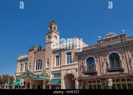 Sebastiani theatre, cinéma, hôtel, première ledson Street East, sonoma plaza, ville de Sonoma, sonoma, sonoma county, California, United States, Banque D'Images