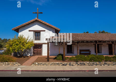 Mission d'origine bell, mission san Francisco Solano, mission san Francisco Solano de Sonoma, ville de Sonoma, Sonoma, Californie Banque D'Images