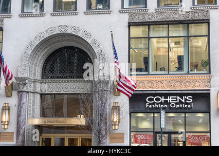 Bloc de bureau 14 Penn Plaza, New York City, USA Banque D'Images