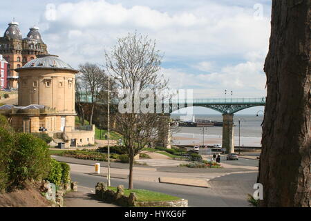 Scarborough dans le soleil du printemps Banque D'Images