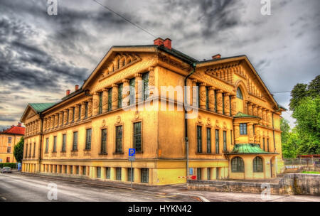 Sokolski dom Tabor à Ljubljana - Slovénie Banque D'Images