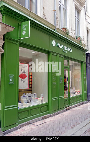 Palais des Thés, boutique de thé, spécialiste dans Nimes, France Banque D'Images