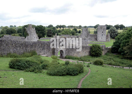 Kells Priory, un prieuré Augustin de Kells, Co Kilkenny, Irlande, (Eire). Banque D'Images