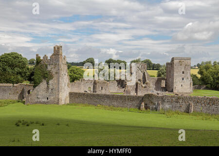 Kells Priory, un prieuré Augustin de Kells, Co Kilkenny, Irlande, (Eire). Banque D'Images