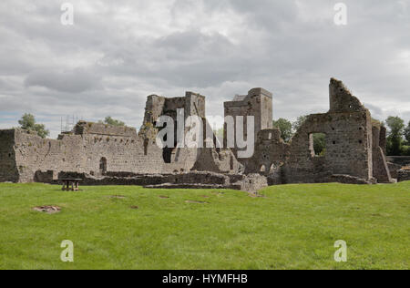 Kells Priory, un prieuré Augustin de Kells, Co Kilkenny, Irlande, (Eire). Banque D'Images