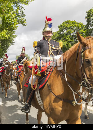 France, Paris, 14 juillet parade Banque D'Images