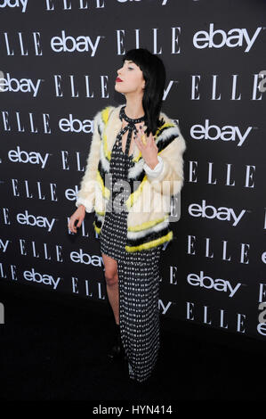 Kimbra arrive à la 6e conférence annuelle ELLE Women In Music célébration présenté par eBay au Boulevard3 le 20 mai 2015 à Hollywood, Californie. Banque D'Images