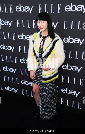 Kimbra arrive à la 6e conférence annuelle ELLE Women In Music célébration présenté par eBay au Boulevard3 le 20 mai 2015 à Hollywood, Californie. Banque D'Images