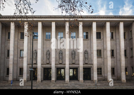 Cour d'appel dans une paroisse civile de Porto Vitoria ville sur la péninsule ibérique, deuxième plus grande ville du Portugal Banque D'Images