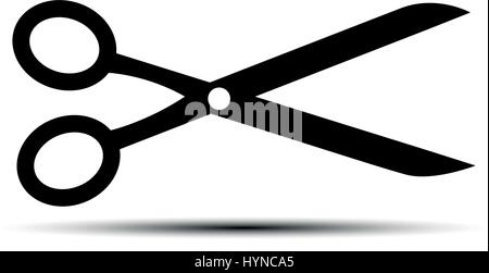 Icône vecteur ciseaux Illustration de Vecteur