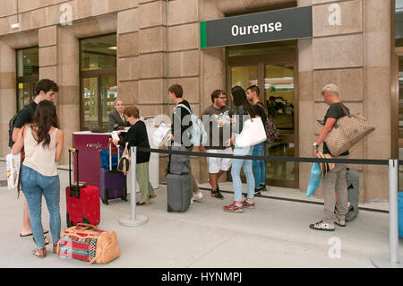 Gare, Ourense, région de Galice, Espagne, Europe Banque D'Images