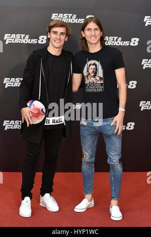 Madrid, Espagne. 6ème Apr, 2017. à la photocall de "Fast & Furious 8' à Madrid. April 6th, 2017. Gtres más información : crédit en ligne Comuniación,S.L./Alamy Live News Banque D'Images