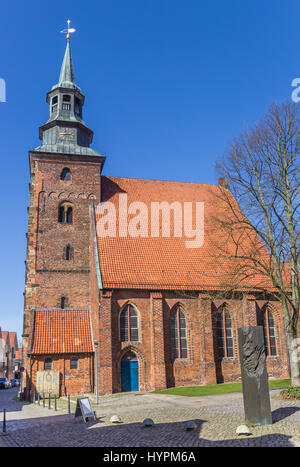 Johannis church dans le vieux centre de Verden, Allemagne Banque D'Images