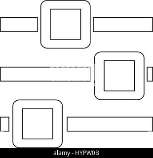 icône de contrôle Illustration de Vecteur