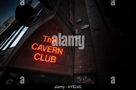 Cavern Club de Liverpool, Merseyside, entrée privée Banque D'Images