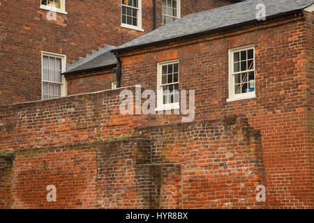 La basse-ville, Parc historique national Harpers Ferry, West Virginia Banque D'Images