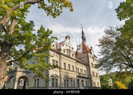 Schonborn Palace dans Chynadiyovo, Carpates, Ukraine Banque D'Images