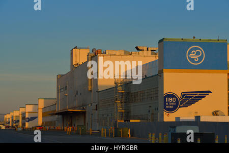 L'ex-Naval Air Station, Alameda CA Banque D'Images