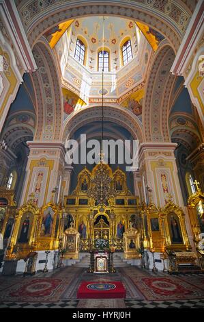 La Pologne, la Cathédrale Orthodoxe Métropolitaine de St Mary Magdalene à Varsovie Banque D'Images