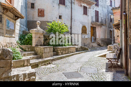 Cervara di Roma, l'ancien village rural dans la Province de Rome, Latium (Italie) Banque D'Images