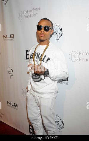 Shad Gregory Moss aka Bow Wow arrive à Diddy's no FinnaGetLoose VMA after-party à le caprice des deux, le 30 août 2015 à Hollywood, Californie, Banque D'Images