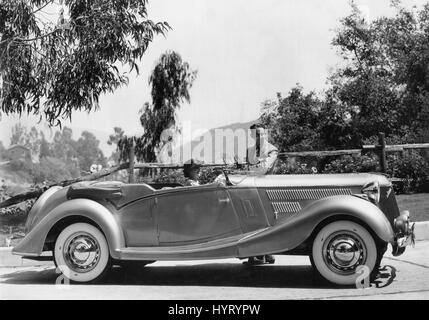 1936 Ford V8 Jensen modèle 68 Banque D'Images