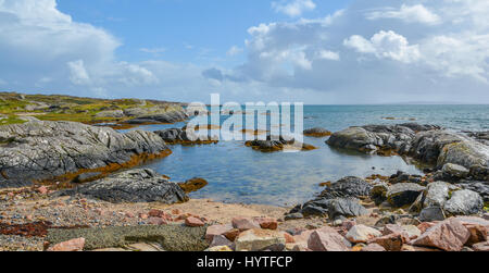 Coral Beach près de Carraroe, comté de Galway, Irlande Banque D'Images