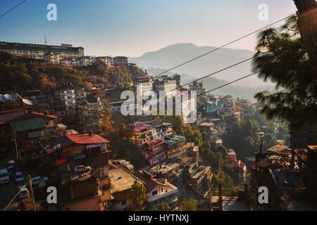 Photo a été prise par une caméra portable. Fagu, Shimla est une belle station de colline en Inde. Un très bon exemple de amature la photographie. Banque D'Images