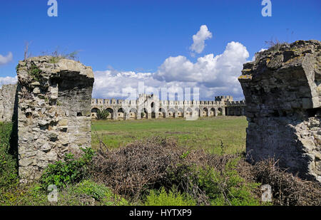 Bashtova château construit au 15ème siècle par les Vénitiens. Banque D'Images