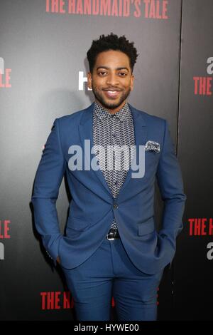 Los Angeles, CA, USA. Apr 25, 2017. Shaun Brown à l'arrivées de LA SERVANTE ÉCARLATE Premiere Dépistage sur Hulu, ArcLight Cinerama Dome d'Hollywood, Los Angeles, CA, 25 avril 2017. Credit : Priscilla Grant/Everett Collection/Alamy Live News Banque D'Images