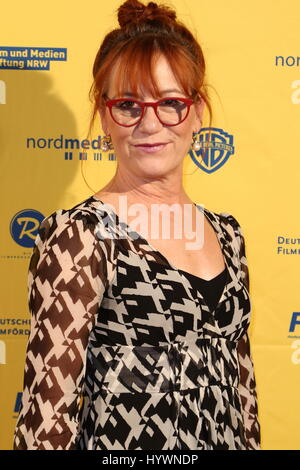 Hambourg, Allemagne, le 27 avril, 2017. Ulrike Krumbiegel participant à la 'Happy Burnout' Premiere tenue à Hambourg Dammtor Cinemaxx,,Allemagne, 26.04.2017. Credit : T. Marque/Alamy Live News Banque D'Images