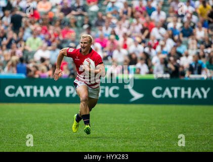 Hong Kong. 07Th avr, 2017. Au cours de l'action/HASBC Cathay Pacific Hong Kong Sevens, 2017. Le Stade de Hong Kong, de sorte Kon Po, Crédit : Mike Pickles/Alamy Live News Banque D'Images