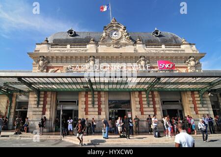 Gare de Nice Ville - gare de Nice, France. Banque D'Images