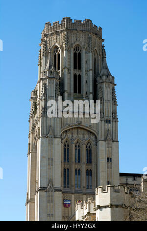 Les testaments Memorial Building, Université de Bristol, Royaume-Uni Banque D'Images