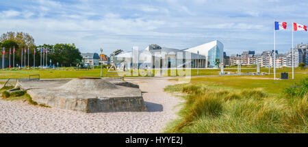 Centre canadien de Juno Beach, Normandie, France, mai-08-2016 Banque D'Images