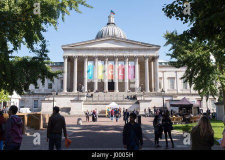 L'University College de Londres (UCL) est une université de recherche publique à Londres, en Angleterre, et un collège constituant de l'Université fédérale de Londres. Il Banque D'Images