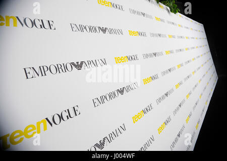 Contexte L'ambiance du Teen Vogue Young Hollywood Party question le 2 octobre 2015 à Beverly Hills, Californie. Banque D'Images