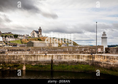 Église de Doune ou MacDuff église paroissiale surplombant la baie de Banff Banque D'Images