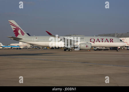 QATAR A350 Banque D'Images