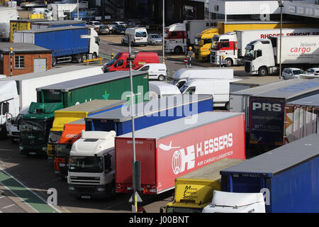 Londres Heathrow Terminal fret Banque D'Images