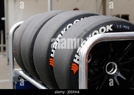 DTM 2017 Testfahrten, Hockenheim, im Bild Hankook Reifen Photo : Cronos/Hasan Bratic Banque D'Images