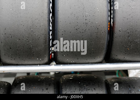 DTM 2017 Testfahrten, Hockenheim, im Bild Hankook Reifen Photo : Cronos/Hasan Bratic Banque D'Images