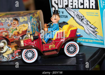 Brentwood, Essex, 8 avril 2017. Vintage toy à un grand salon du jouet Crédit : Ian Davidson/Alamy Live News Banque D'Images