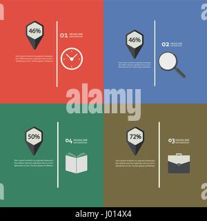 Articles pour l'éducation. Regardez, sac, livre, loupe Illustration de Vecteur