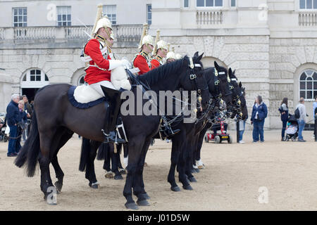 Calvaire à ménage Horseguards Parade Londres Angleterre Banque D'Images