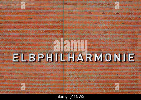 Elbe Philharmonic Hall, HafenCity, Hambourg, Allemagne Banque D'Images